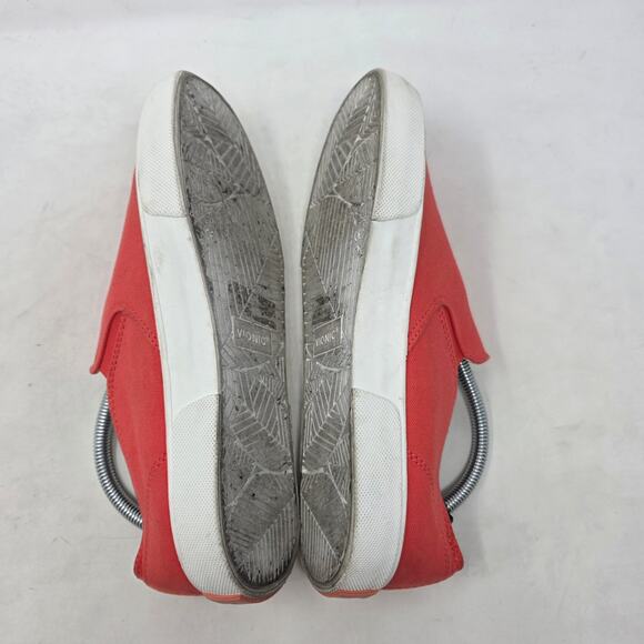 Vionic Groove Slip-On Womens 7 Coral Canvas Comfort Sneakers Casual - Picture 6 of 8